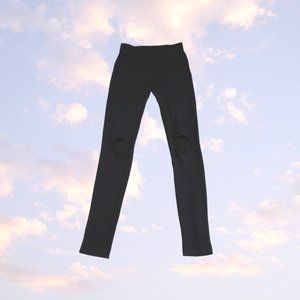 Distressed-look Leggings